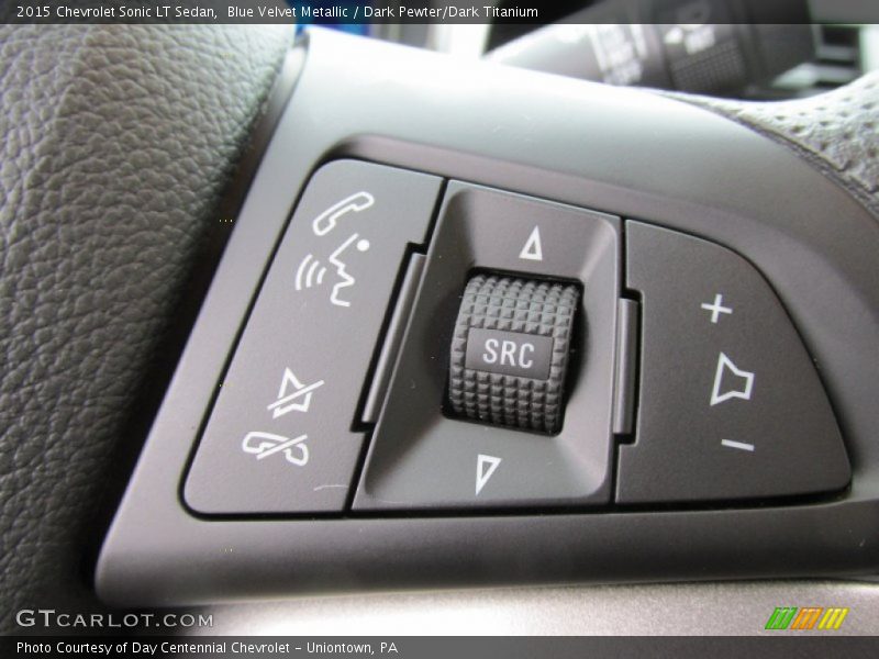 Blue Velvet Metallic / Dark Pewter/Dark Titanium 2015 Chevrolet Sonic LT Sedan