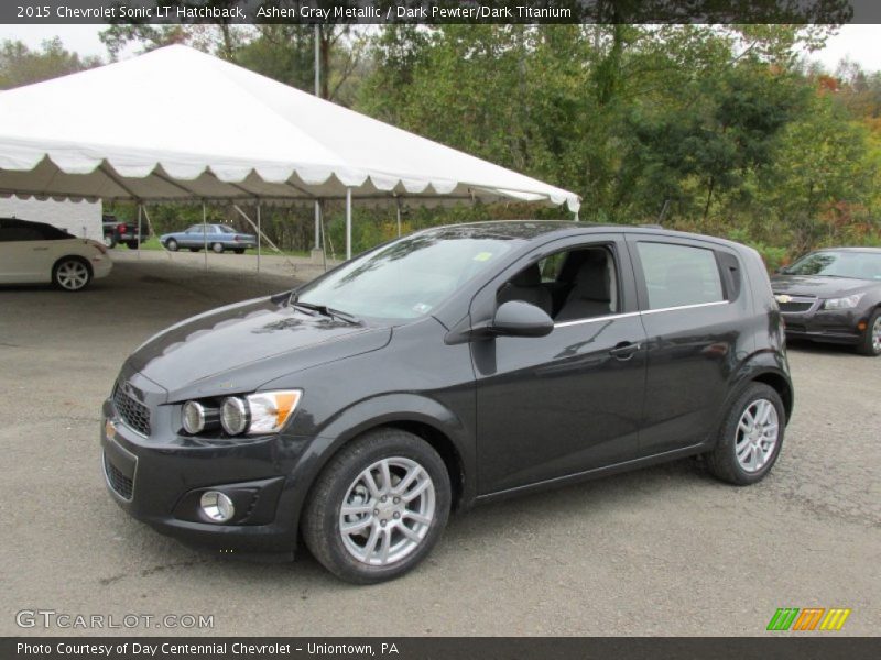 Ashen Gray Metallic / Dark Pewter/Dark Titanium 2015 Chevrolet Sonic LT Hatchback