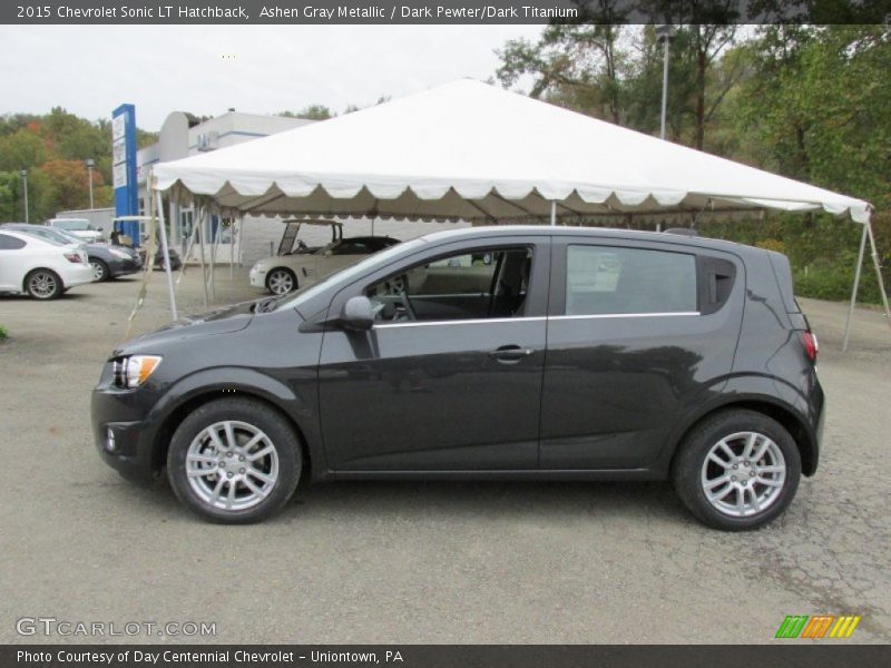 Ashen Gray Metallic / Dark Pewter/Dark Titanium 2015 Chevrolet Sonic LT Hatchback