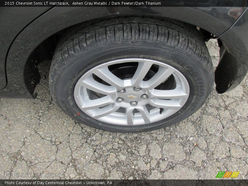 Ashen Gray Metallic / Dark Pewter/Dark Titanium 2015 Chevrolet Sonic LT Hatchback