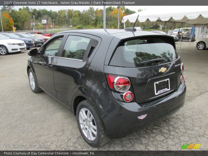 Ashen Gray Metallic / Dark Pewter/Dark Titanium 2015 Chevrolet Sonic LT Hatchback