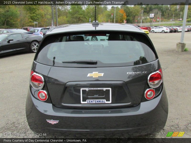 Ashen Gray Metallic / Dark Pewter/Dark Titanium 2015 Chevrolet Sonic LT Hatchback