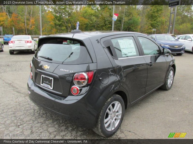 Ashen Gray Metallic / Dark Pewter/Dark Titanium 2015 Chevrolet Sonic LT Hatchback