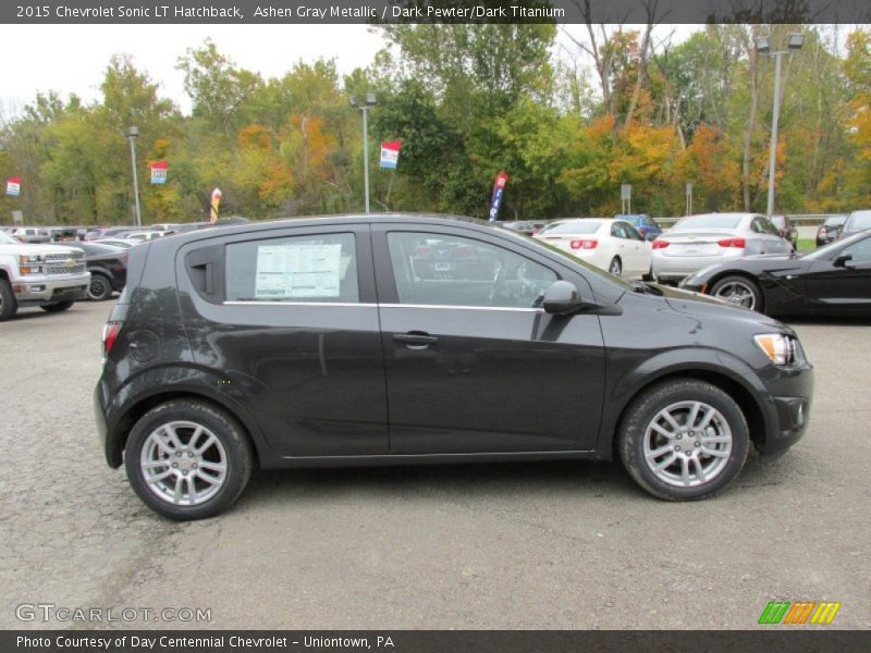 Ashen Gray Metallic / Dark Pewter/Dark Titanium 2015 Chevrolet Sonic LT Hatchback