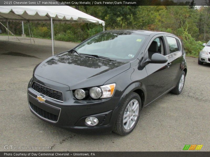 Ashen Gray Metallic / Dark Pewter/Dark Titanium 2015 Chevrolet Sonic LT Hatchback