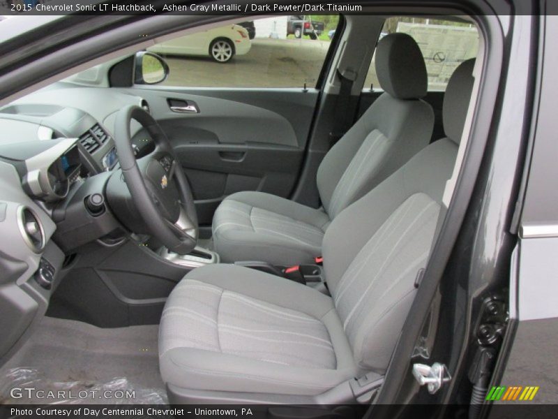 Ashen Gray Metallic / Dark Pewter/Dark Titanium 2015 Chevrolet Sonic LT Hatchback