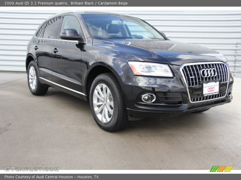 Brilliant Black / Cardamom Beige 2009 Audi Q5 3.2 Premium quattro