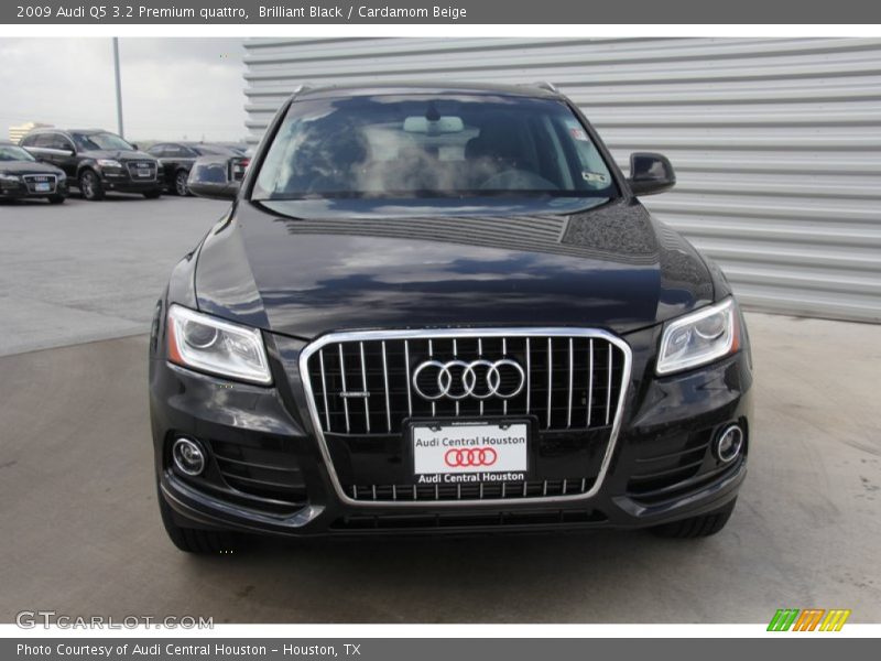 Brilliant Black / Cardamom Beige 2009 Audi Q5 3.2 Premium quattro