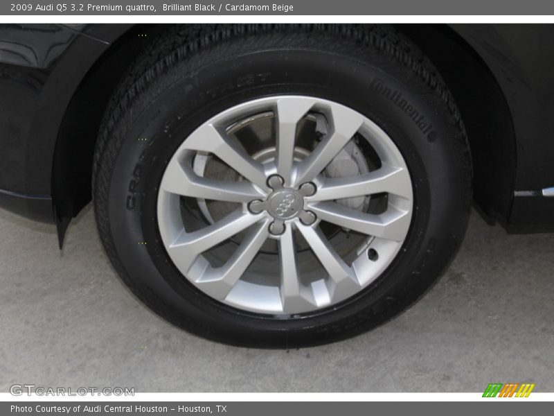 Brilliant Black / Cardamom Beige 2009 Audi Q5 3.2 Premium quattro