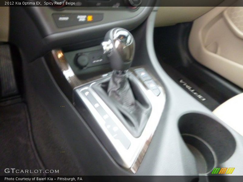 Spicy Red / Beige 2012 Kia Optima EX