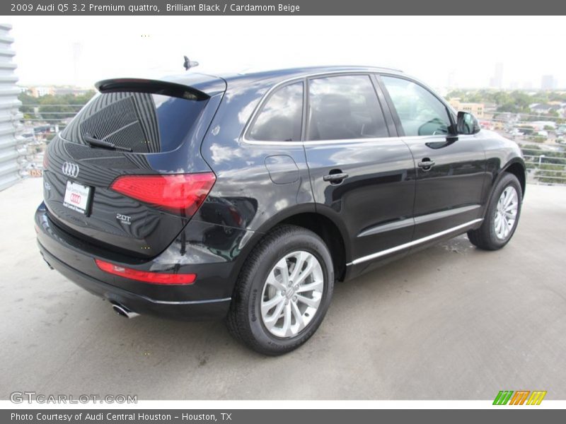 Brilliant Black / Cardamom Beige 2009 Audi Q5 3.2 Premium quattro