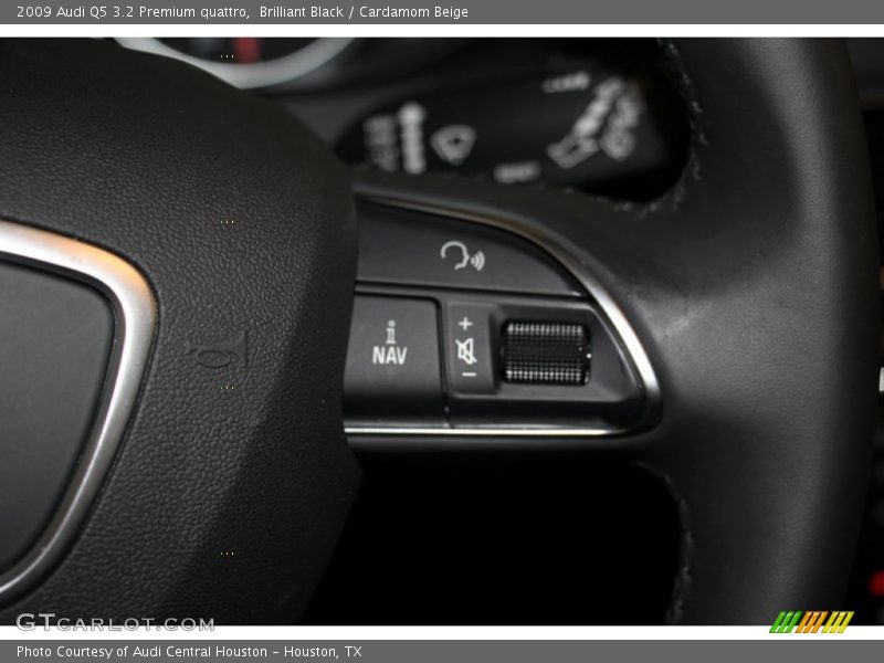 Brilliant Black / Cardamom Beige 2009 Audi Q5 3.2 Premium quattro