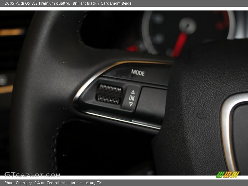 Brilliant Black / Cardamom Beige 2009 Audi Q5 3.2 Premium quattro