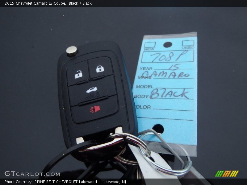 Black / Black 2015 Chevrolet Camaro LS Coupe