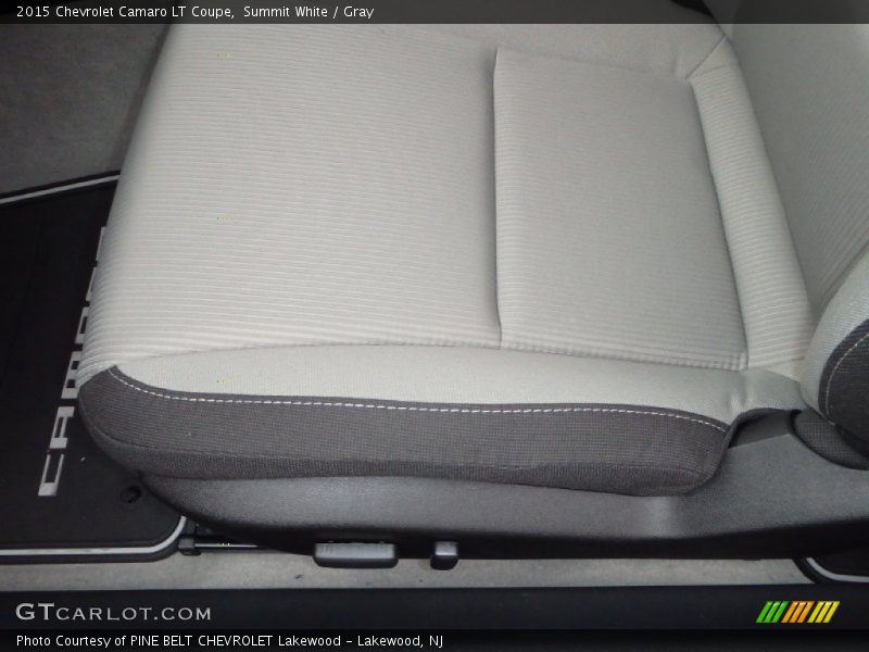 Summit White / Gray 2015 Chevrolet Camaro LT Coupe