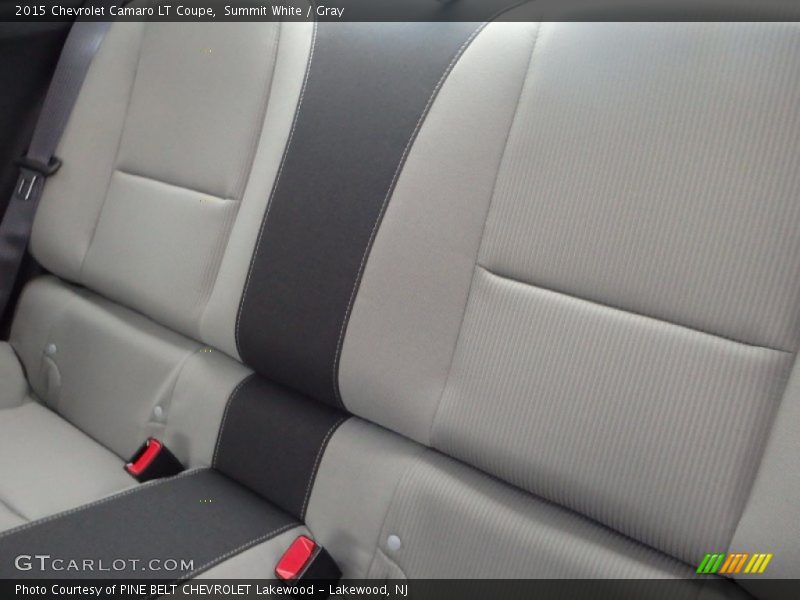 Summit White / Gray 2015 Chevrolet Camaro LT Coupe