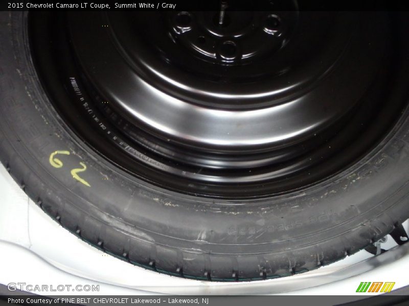 Summit White / Gray 2015 Chevrolet Camaro LT Coupe
