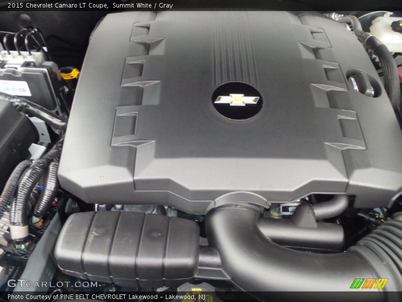 Summit White / Gray 2015 Chevrolet Camaro LT Coupe