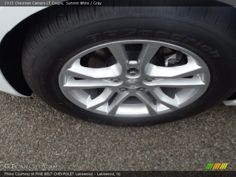 Summit White / Gray 2015 Chevrolet Camaro LT Coupe