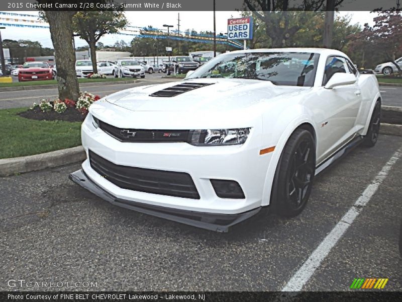 Summit White / Black 2015 Chevrolet Camaro Z/28 Coupe