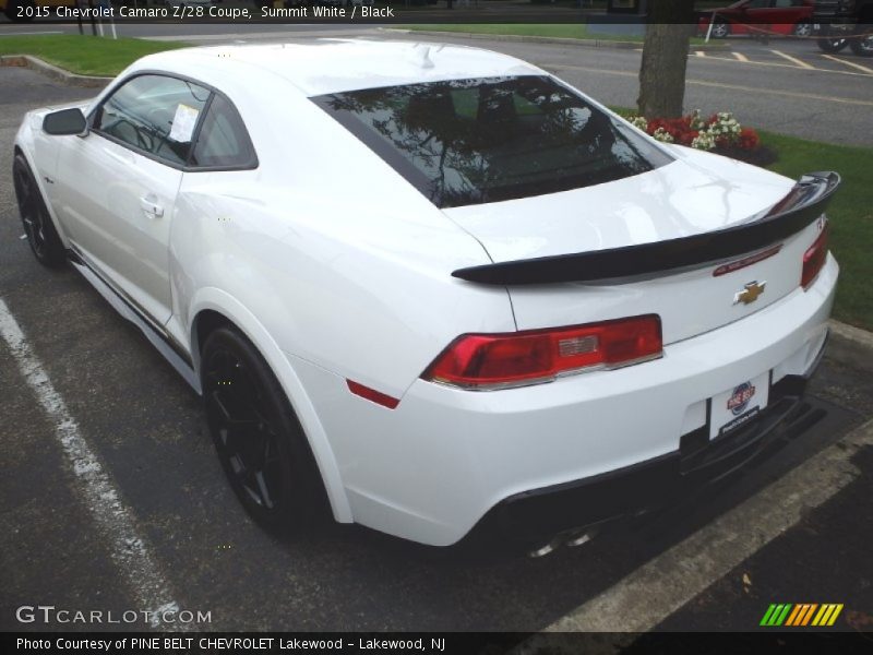 Summit White / Black 2015 Chevrolet Camaro Z/28 Coupe