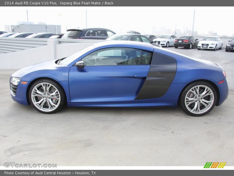  2014 R8 Coupe V10 Plus Sepang Blue Pearl Matte