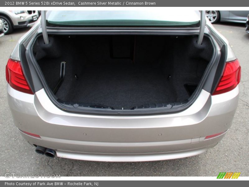  2012 5 Series 528i xDrive Sedan Trunk