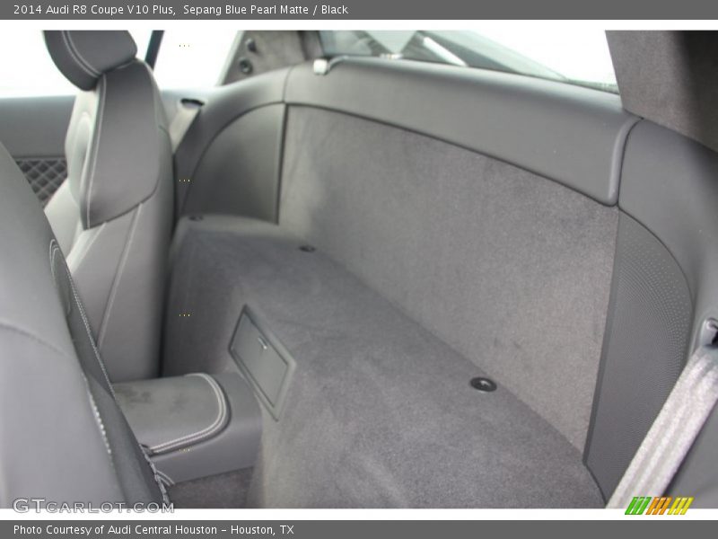 Sepang Blue Pearl Matte / Black 2014 Audi R8 Coupe V10 Plus