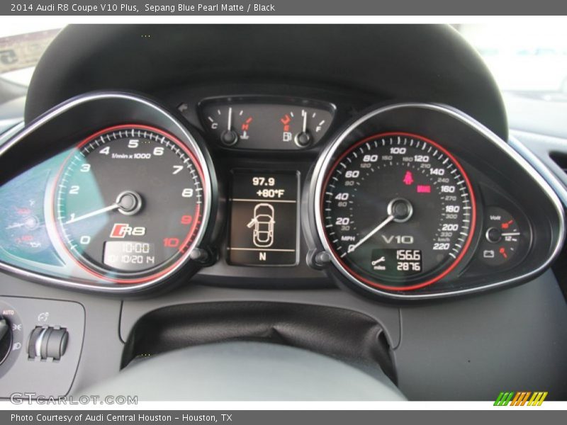  2014 R8 Coupe V10 Plus Coupe V10 Plus Gauges