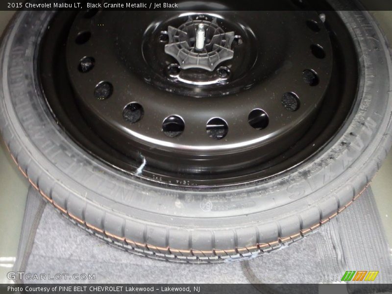 Black Granite Metallic / Jet Black 2015 Chevrolet Malibu LT