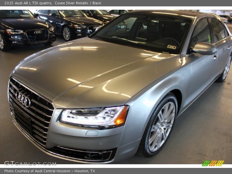 Cuvee Silver Metallic / Black 2015 Audi A8 L TDI quattro