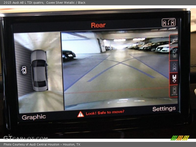 Cuvee Silver Metallic / Black 2015 Audi A8 L TDI quattro