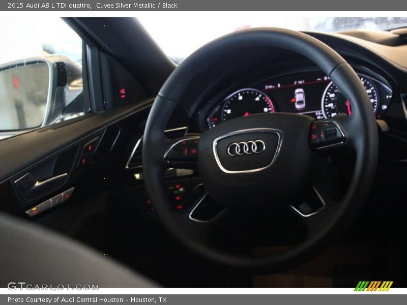 Cuvee Silver Metallic / Black 2015 Audi A8 L TDI quattro