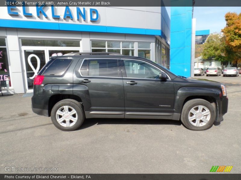 Ashen Gray Metallic / Jet Black 2014 GMC Terrain SLE AWD