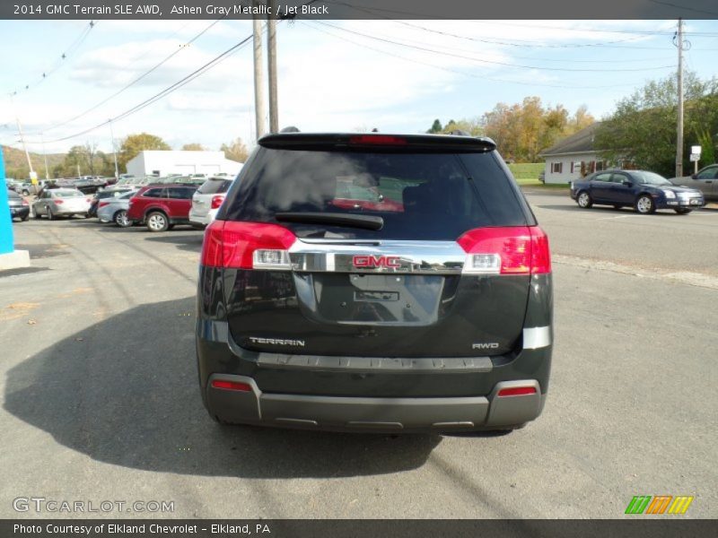 Ashen Gray Metallic / Jet Black 2014 GMC Terrain SLE AWD