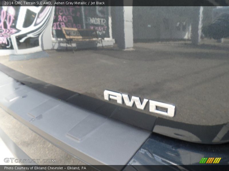 Ashen Gray Metallic / Jet Black 2014 GMC Terrain SLE AWD