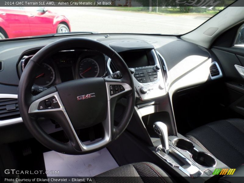 Ashen Gray Metallic / Jet Black 2014 GMC Terrain SLE AWD