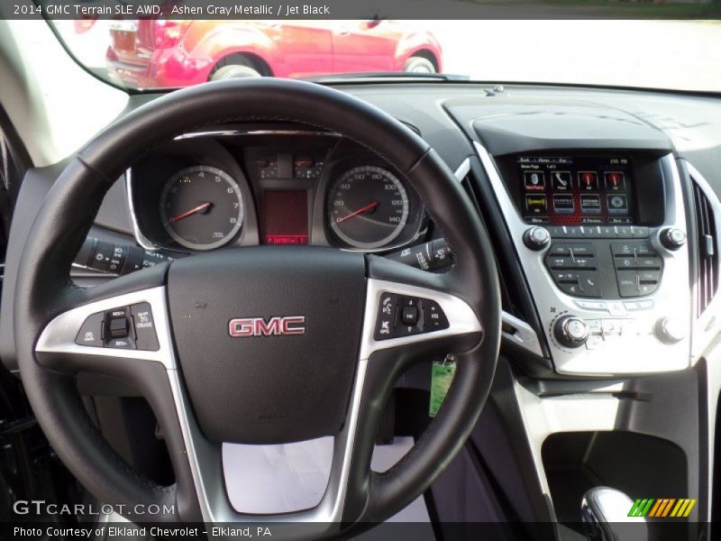 Ashen Gray Metallic / Jet Black 2014 GMC Terrain SLE AWD