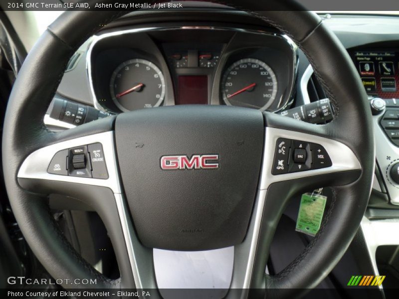Ashen Gray Metallic / Jet Black 2014 GMC Terrain SLE AWD