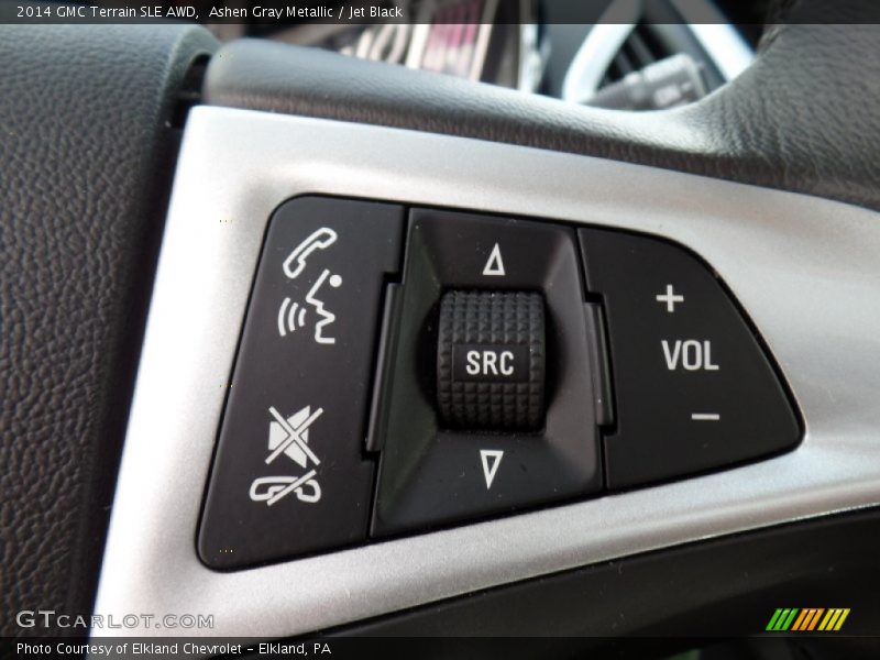 Ashen Gray Metallic / Jet Black 2014 GMC Terrain SLE AWD