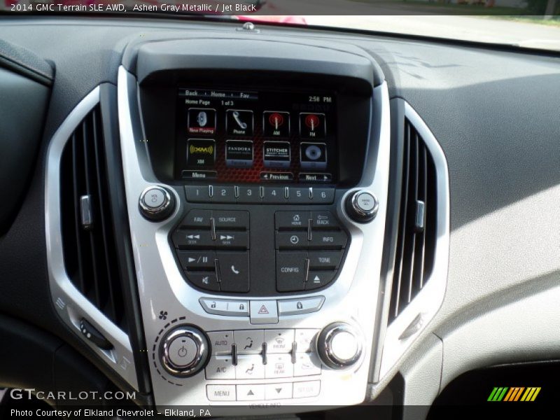 Ashen Gray Metallic / Jet Black 2014 GMC Terrain SLE AWD