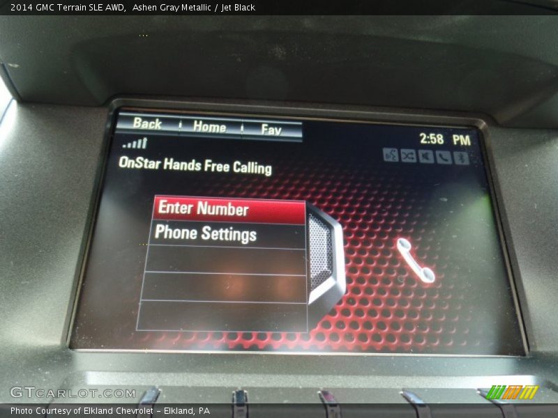 Ashen Gray Metallic / Jet Black 2014 GMC Terrain SLE AWD