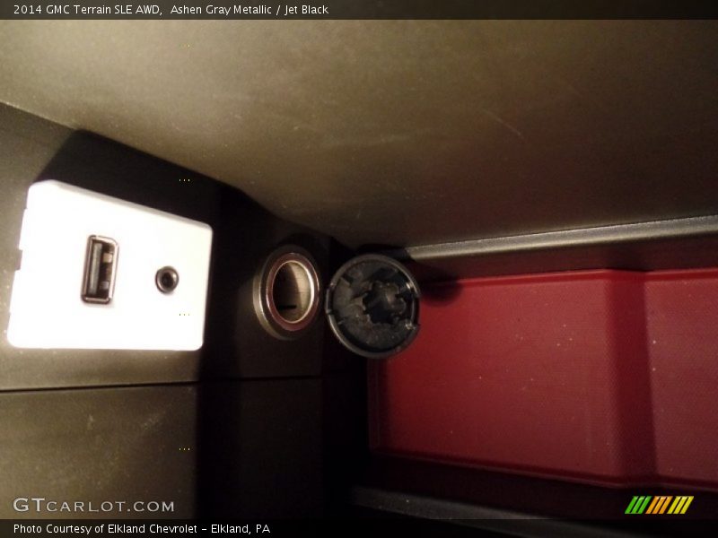 Ashen Gray Metallic / Jet Black 2014 GMC Terrain SLE AWD