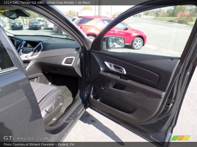 Ashen Gray Metallic / Jet Black 2014 GMC Terrain SLE AWD