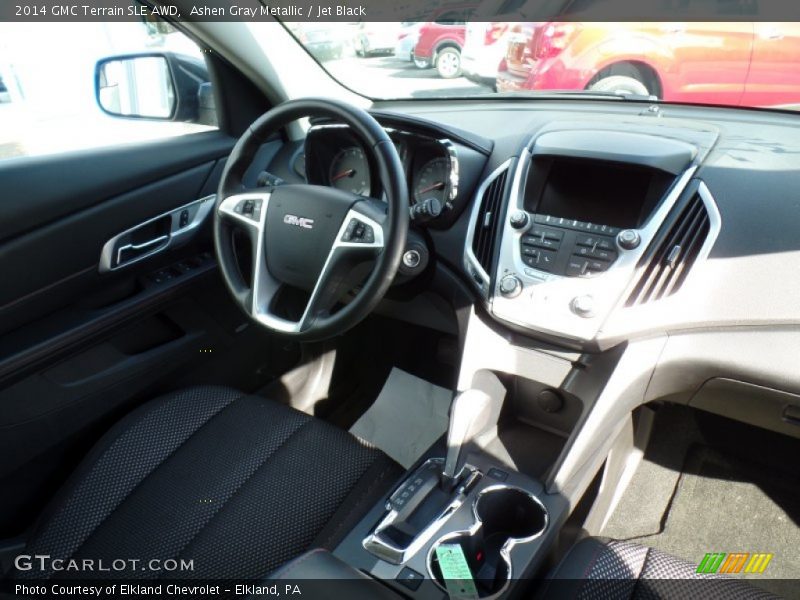Ashen Gray Metallic / Jet Black 2014 GMC Terrain SLE AWD