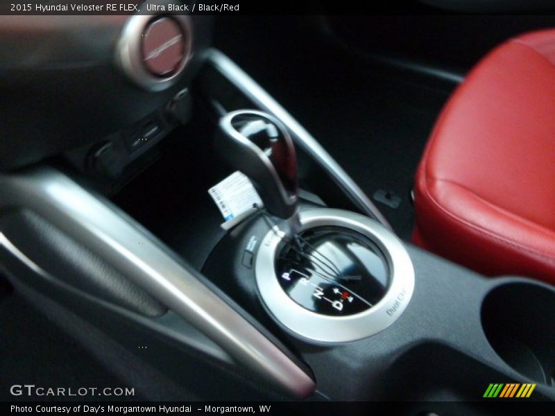 Ultra Black / Black/Red 2015 Hyundai Veloster RE FLEX