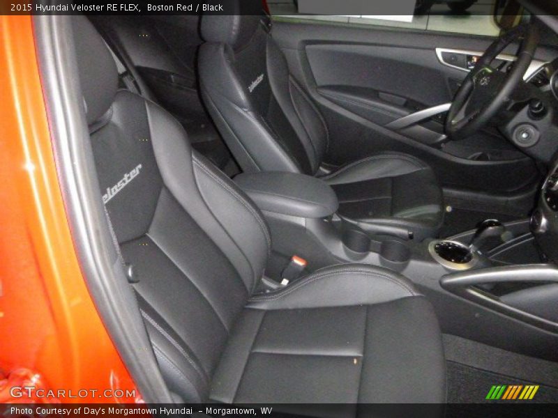 Boston Red / Black 2015 Hyundai Veloster RE FLEX
