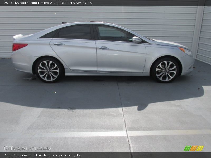 Radiant Silver / Gray 2013 Hyundai Sonata Limited 2.0T