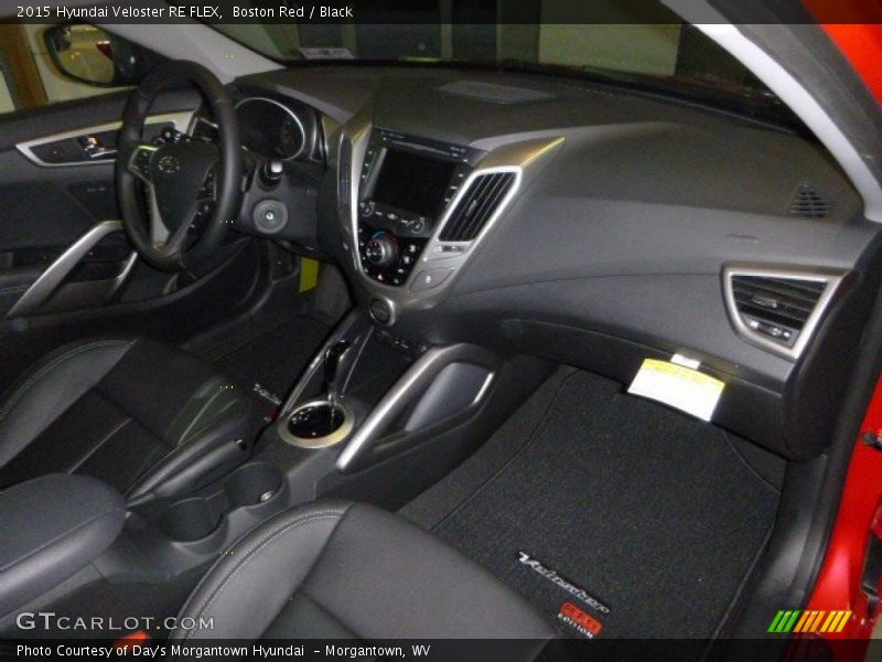 Boston Red / Black 2015 Hyundai Veloster RE FLEX