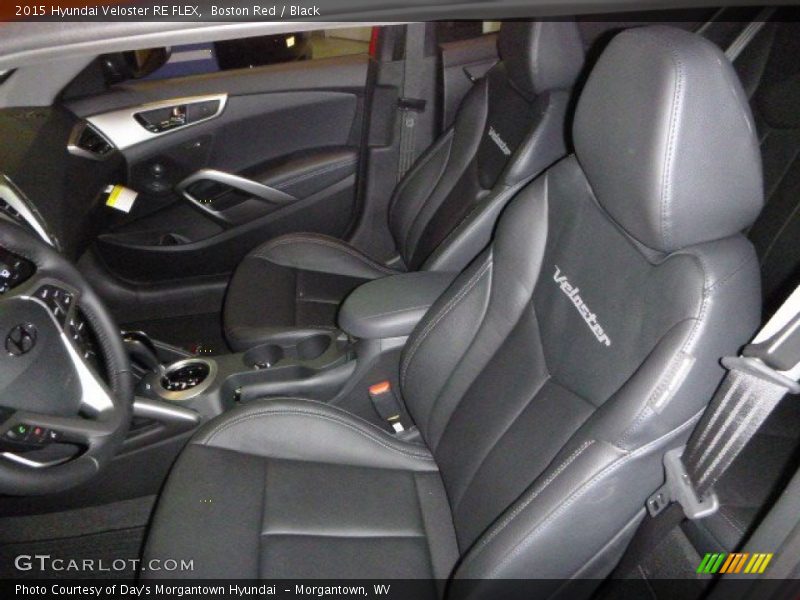 Boston Red / Black 2015 Hyundai Veloster RE FLEX